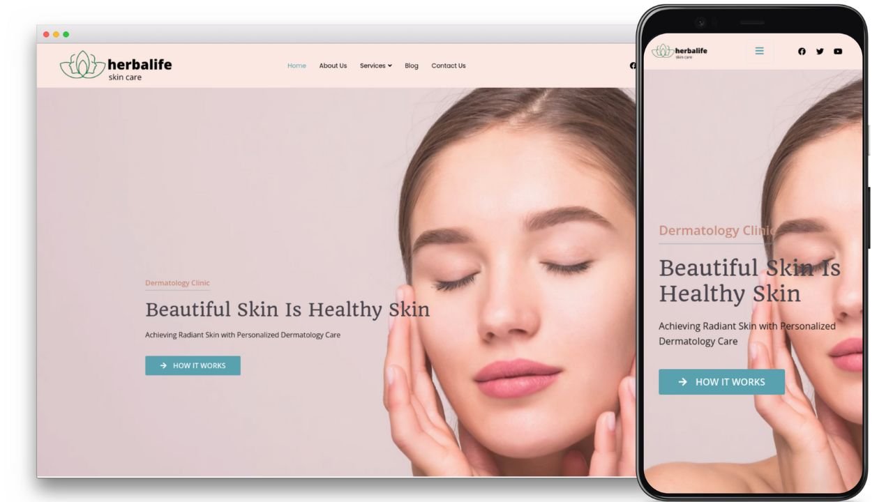 DermaCare – Dermatology & Skincare Elementor Kit