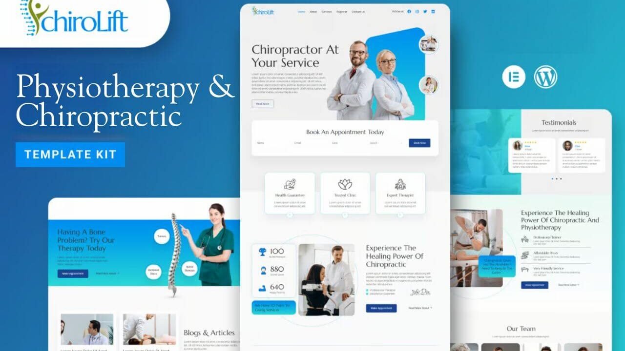 Chirolift – Physiotherapy & Chiropractic Kit